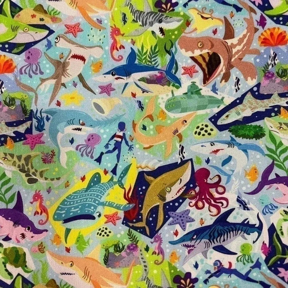 Tiny Scale Jawesome - CW - 2 continuous yards NEW - Picture 2 of 4